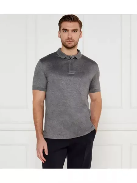 Emporio Armani Tenisz póló szürke