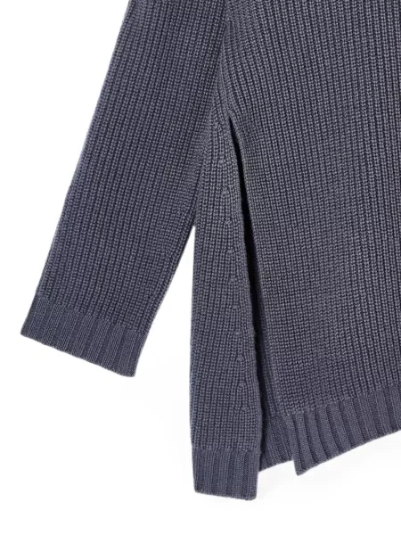 Pulover Giorgio Armani asimetric albastru