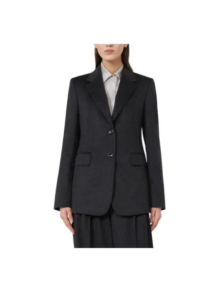 Marynarka Max Mara Studio wełniana szara