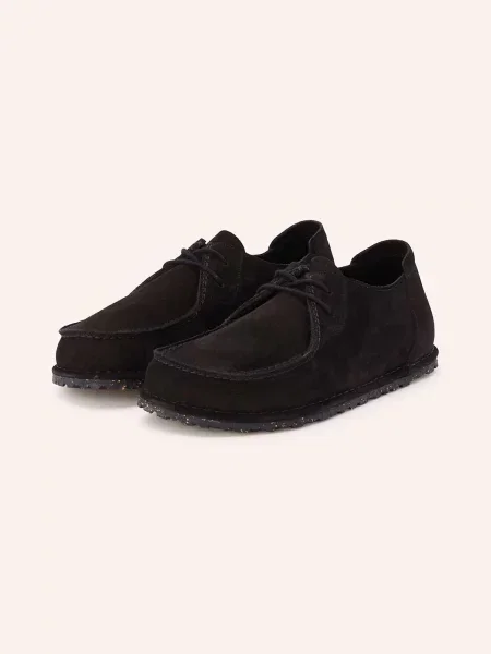 Krajkové mokasíny Birkenstock černé