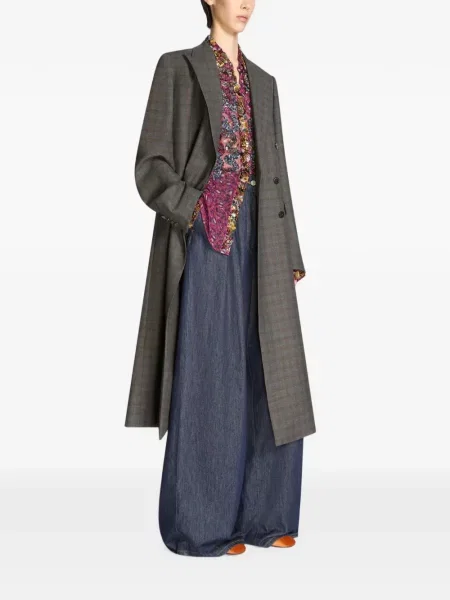 Palton Dries Van Noten de lână gri