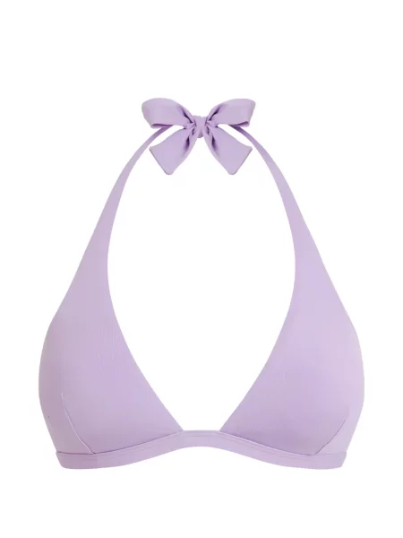 Top Vilebrequin cu gât halter violet