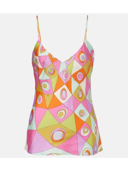 Top Pucci din satin