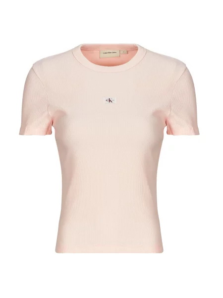 Majica Calvin Klein Jeans ružičasta
