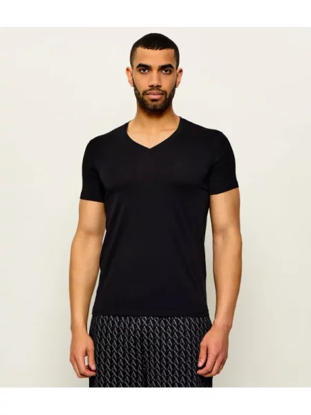 Armani Exchange Tricou negru