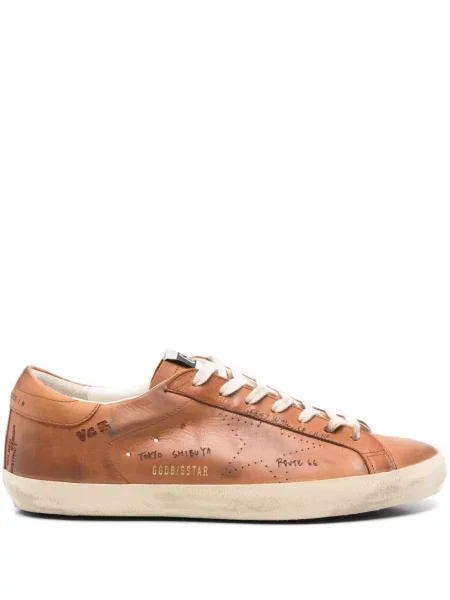 Sneakerși Golden Goose auriu