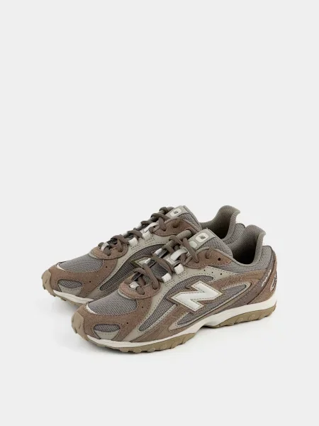 Кросівки повсякденні New Balance шкіра/текстиль коричневий