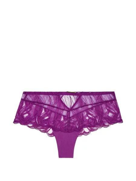 Majtki briefs Aubade koronkowe fioletowe