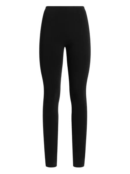 Leggings Dolce & Gabbana din jerseu negru