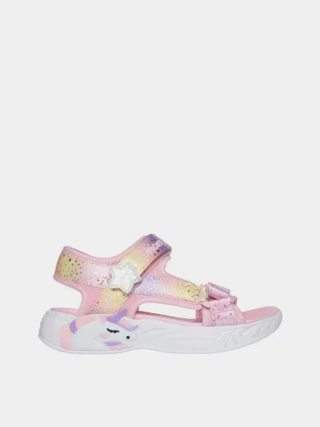 Детские сандалии Skechers розовые