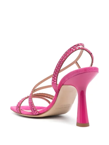 Sandale Alberta Ferretti din piele roz