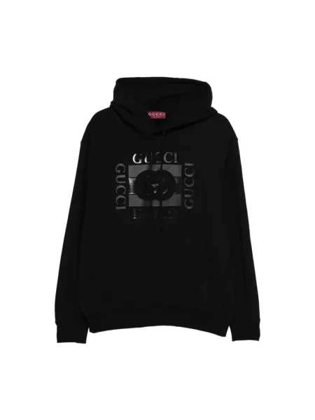 Bluza Gucci z dżerseju szara