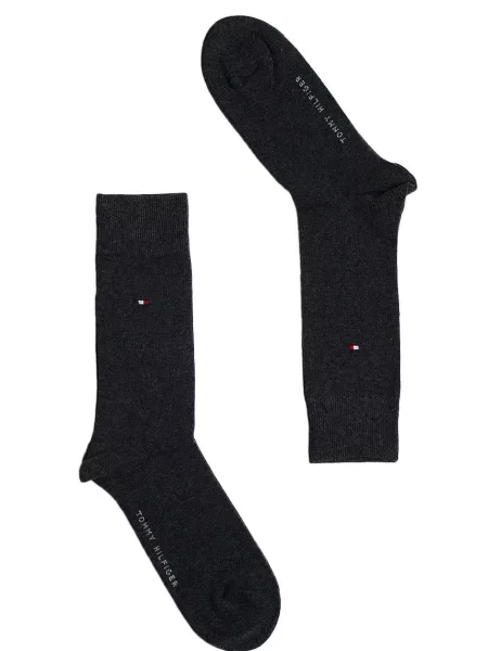 Skarpety w zestawie 2 szt. Tommy Hilfiger szare