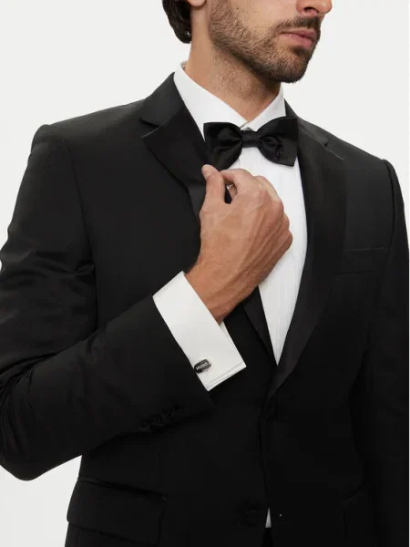 Costum Hugo clasic argintiu