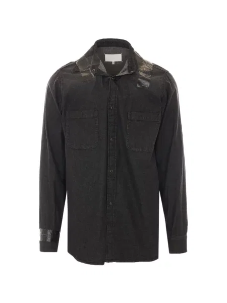 Lung cămașă Maison Margiela negru