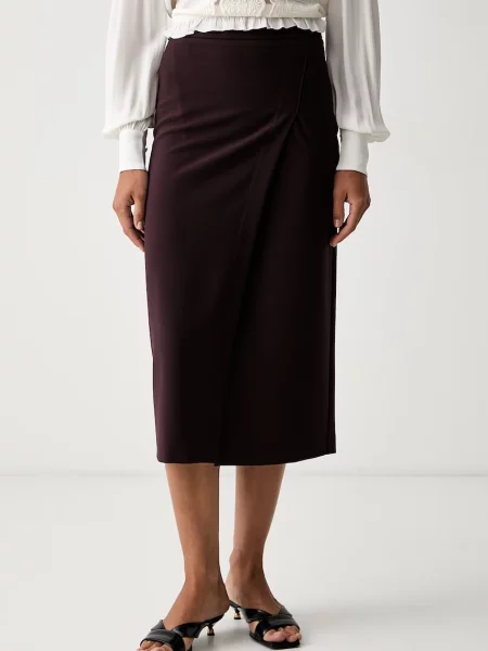 Twinset fustă creion cu vâscoză