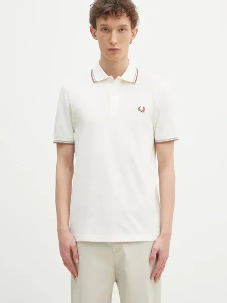 Koszulka polo Fred Perry beżowa