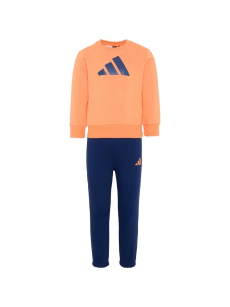 Komplet dresowy dziecięcy Adidas pomarańczowy