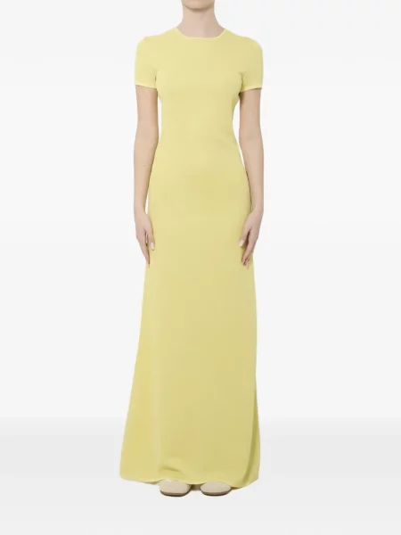 Rochie maxi Jacquemus galben