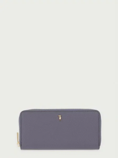 Trussardi portofel pentru femei din piele gri