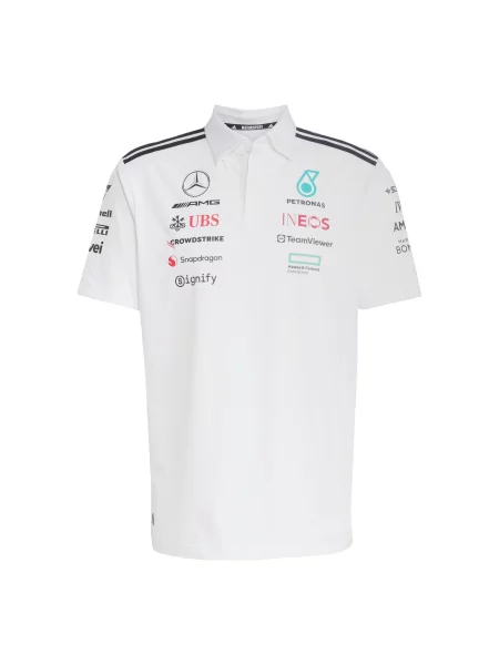ADIDAS PERFORMANCE Funkční tričko Mercedes AMG Petronas Formula One Team světlemodrá / červená / černá bílá