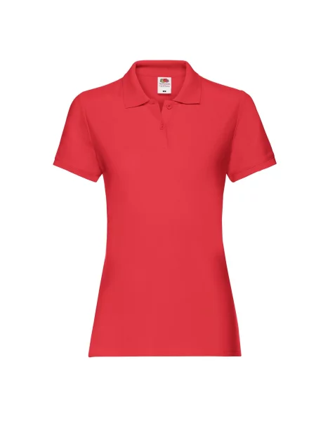 Koszulka Polo Premium Plain czerwona