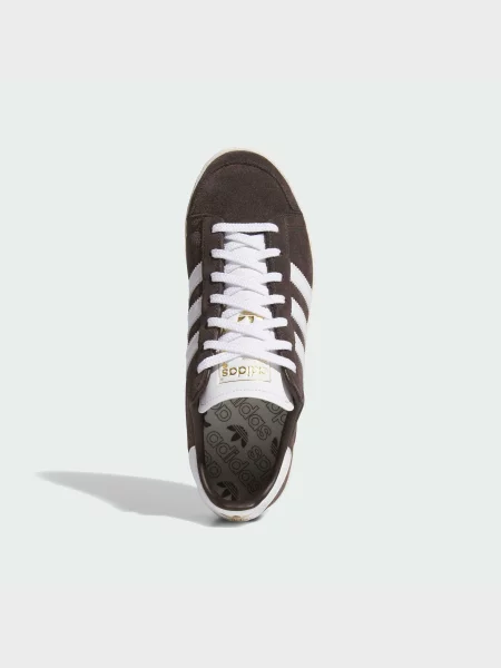 Шкіряні Жіночі Кеди низькі adidas коричневий
