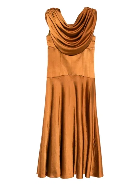 Rochie Amsale de costum maro
