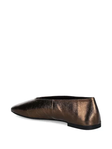 Balerini Jeffrey Campbell din piele maro