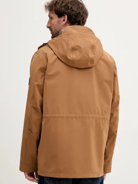 Bunda Tommy Hilfiger přechodná hnědá