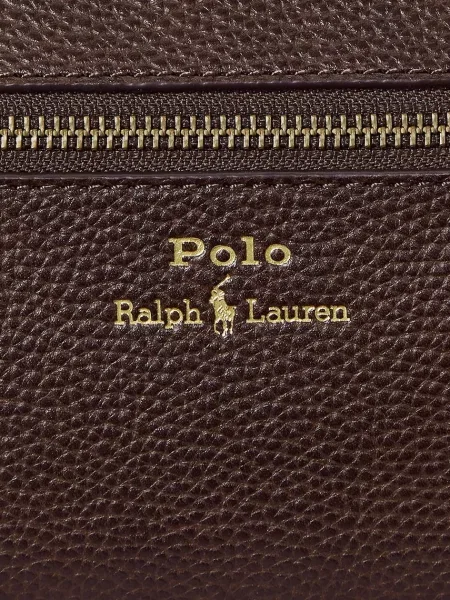 Кожаная косметичка Polo Ralph Lauren