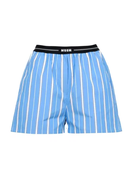 Spodnie Msgm niebieskie