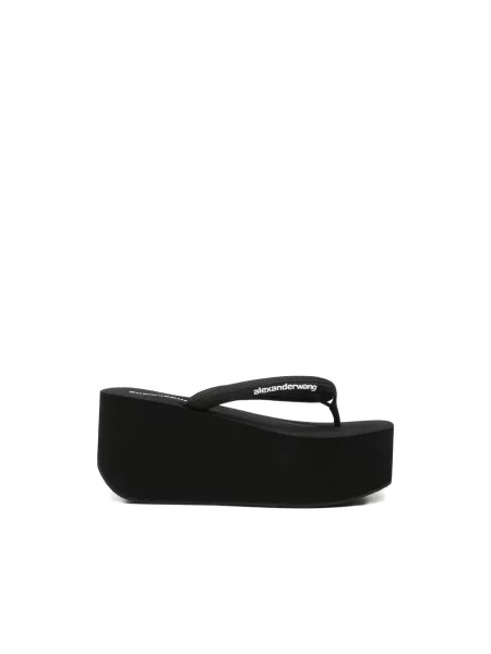 Klapki Alexander Wang czarne