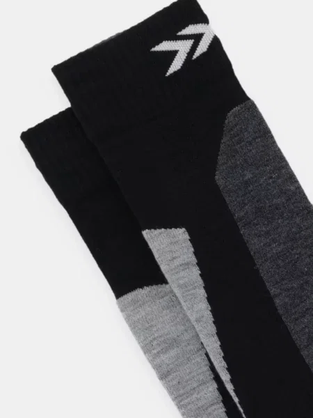 Lyžiarske ponožky X-Socks Ski Discover Otc x black/light grey čierna
