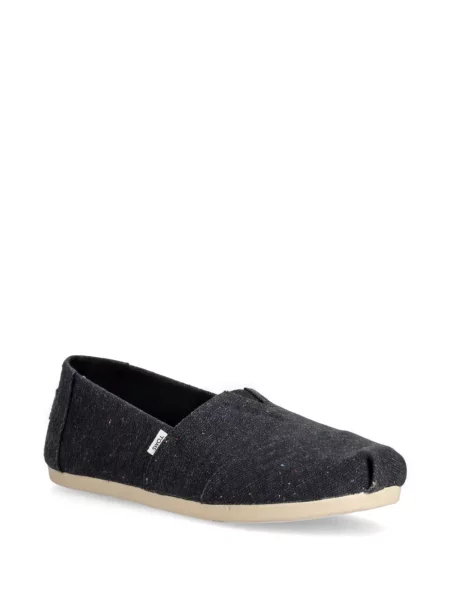Espadrilles Toms autogrammal fekete