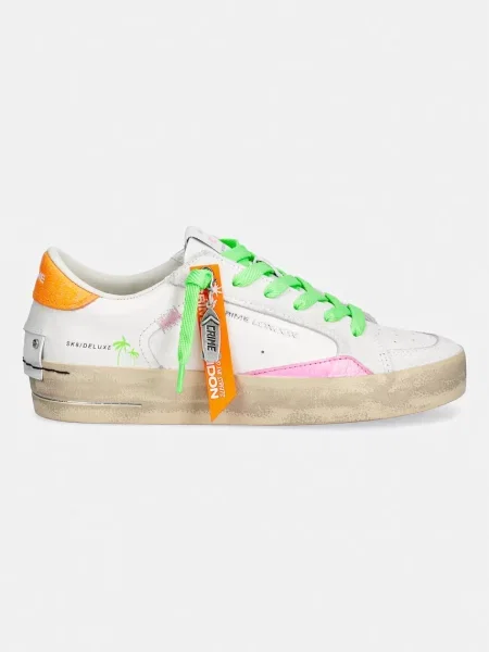 Кожаные кроссовки Crime London