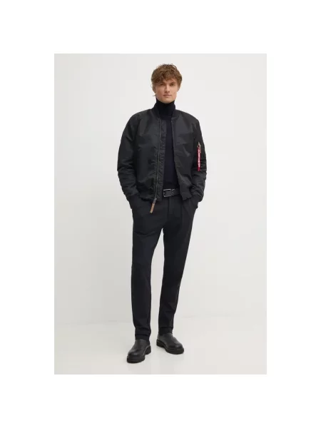 Kurtka bomber Alpha Industries czarny