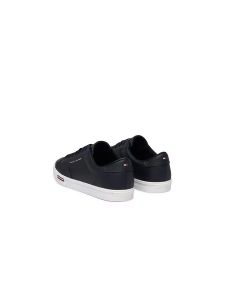 Tenisice Tommy Hilfiger Vulc Core Rwb Long Lace Lth Tamnoplava