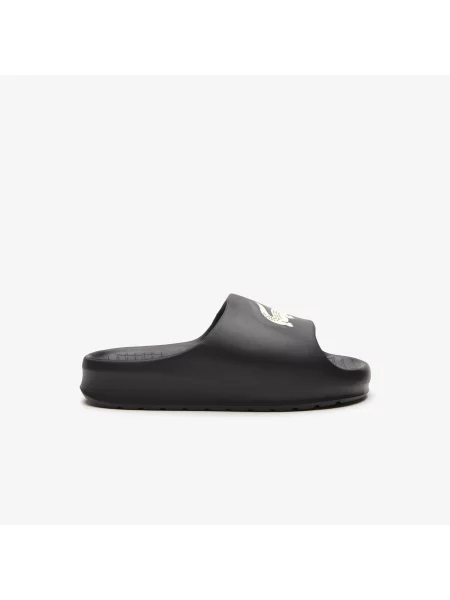 Lacoste Klapki Serve Slide czarne