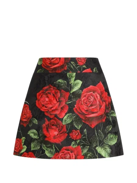 Fustă Dolce & Gabbana cu imagine negru