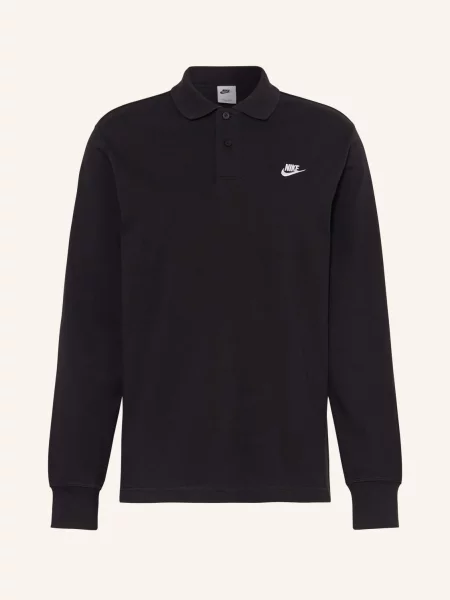 Bluzka z długim rękawem Nike z długim rękawem czarna