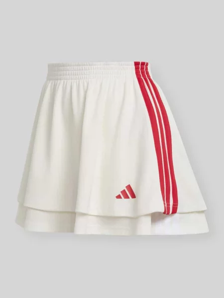 Spódnica mini z aplikacją z logo Adidas Sportswear biała