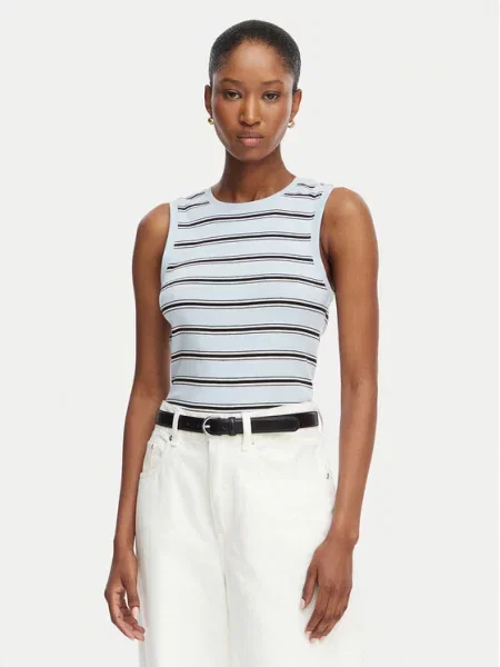 Tommy Hilfiger Tricou Multistripe albastru