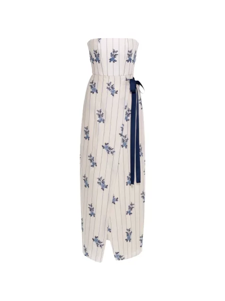 Rochie maxi Agua By Agua Bendita alb