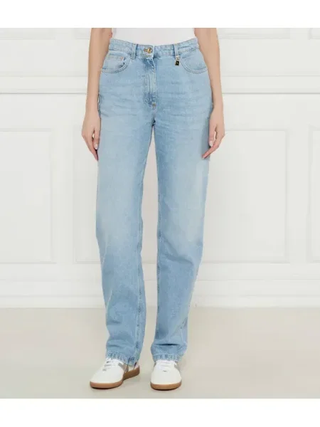 Elisabetta Franchi Farmer | Straight fit | high waist kék