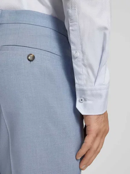Spodnie do garnituru o kroju slim fit z dodatkiem S.oliver Black Label