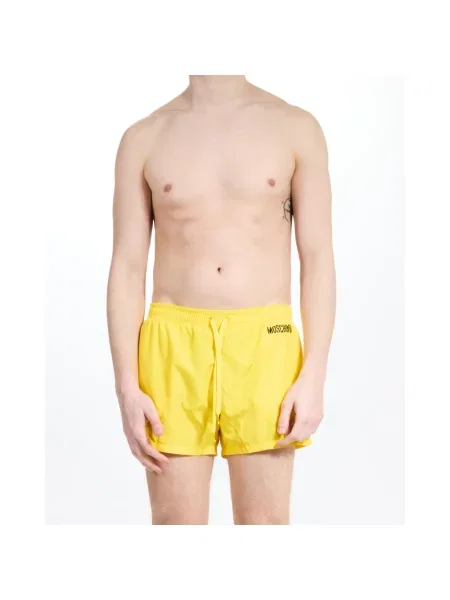 Bokserki Moschino żółte
