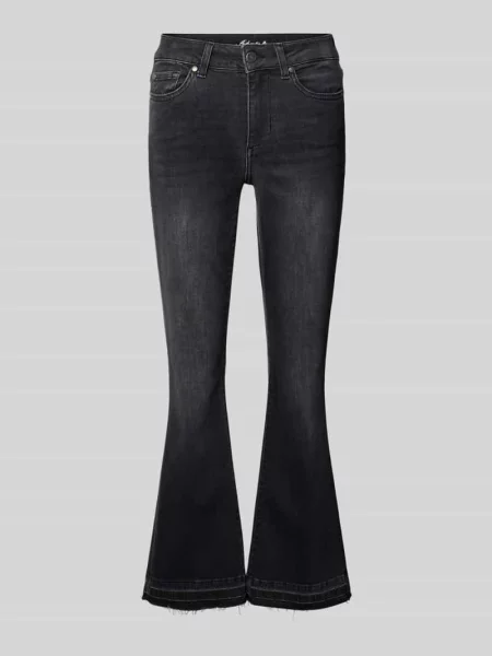 Jeansy z poszerzaną nogawką i 5 model ‘FLY AUTHENTIC’ Liu Jo White