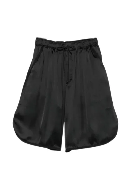 Pantaloni scurți Y-3 cu autograf cu cordon negru