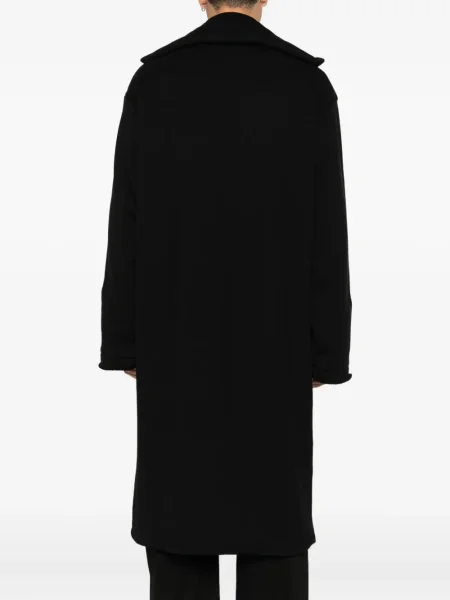 Palton Yohji Yamamoto cu rever negru